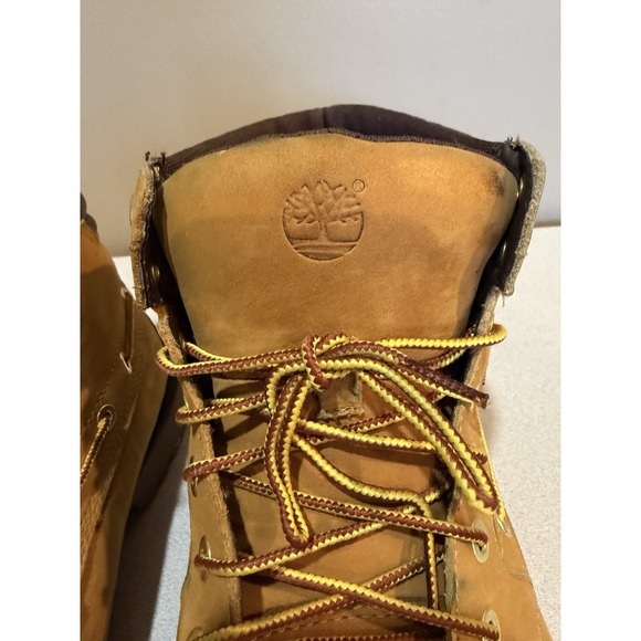 Timberland OAKWELL Wheat Leather Moc Toe 7-Eye Lace Up Boots Size 11 Men 72540 - Picture 2 of 9